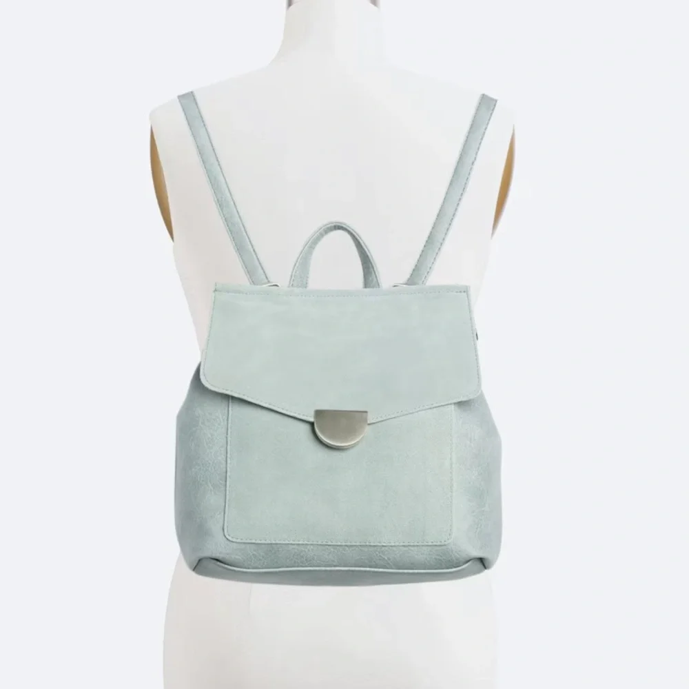 Heather Suede Convertible Backpack ✨ - Picture 3 of 7